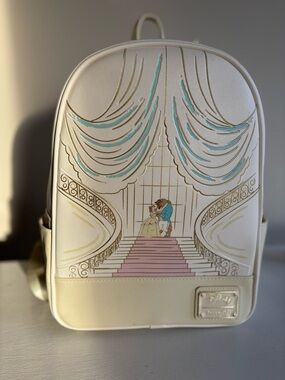 Loungefly Beauty and the Beast Ballroom Sketch Mini Backpack